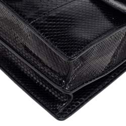 مملوكة مسبقًا Gucci Black Python Medium Dionysus Shoulder Bag