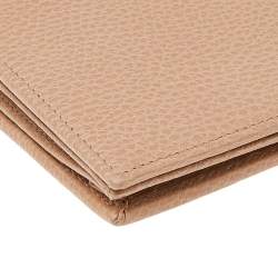 مملوكة مسبقًا حقيبة كتف غوتشي محفظة بحمالة جلد بيج