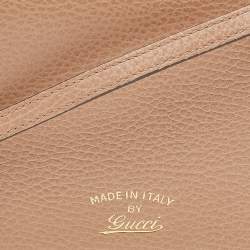 مملوكة مسبقًا حقيبة كتف غوتشي محفظة بحمالة جلد بيج