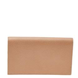 مملوكة مسبقًا حقيبة كتف غوتشي محفظة بحمالة جلد بيج