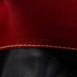 Pre Owned محفظة كونتيننتال غوتشي كانفاس سوبريم جي جي أحمر/أزرق تاتوو قلب 