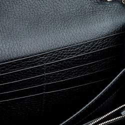 مملوكة مسبقًا Gucci Black Leather Mini Dionysus Wallet On Chain