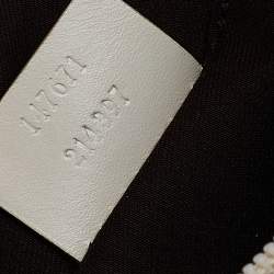 Gucci Beige/White GG Signature Canvas And Perforated Leather Messenger Bag