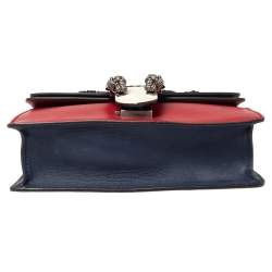 Pre Owned Gucci Multicolor Leather Mini Crystal Snake Embroidered Dionysus Shoulder Bag