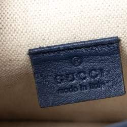 Pre Owned Gucci Multicolor Leather Mini Crystal Snake Embroidered Dionysus Shoulder Bag