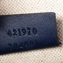 Pre Owned Gucci Multicolor Leather Mini Crystal Snake Embroidered Dionysus Shoulder Bag