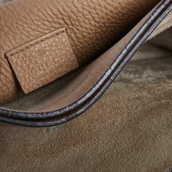 Pre Owned Gucci Beige Leather Jackie Crossbody Bag