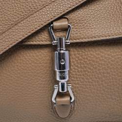 Pre Owned Gucci Beige Leather Jackie Crossbody Bag