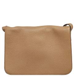 Pre Owned Gucci Beige Leather Jackie Crossbody Bag