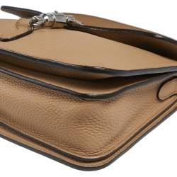 Pre Owned Gucci Beige Leather Jackie Crossbody Bag