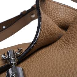 Pre Owned Gucci Beige Leather Jackie Crossbody Bag