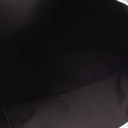 Pre Owned حقيبة يد توتس غوتشي جوي جلد لامع وكانفاس جي جي سوبريم بيج/أبيض كبيرة