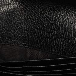 مملوكة مسبقًا Gucci Black Leather Mini Dionysus Wallet On Chain