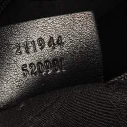 مملوكة مسبقًا حقيبة يد توتس غوتشى سوكى جلد غوتشيسيما أسود متوسطة 