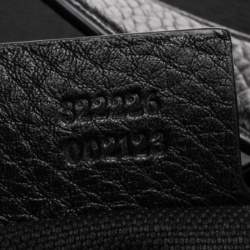 Pre Owned حقيبة هوبو غوتشي ايميلي جلد أسود متوسطة