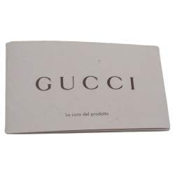 Pre Owned حقيبة هوبو غوتشي ايميلي جلد أسود متوسطة