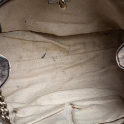 مملوكة مسبقًا حقيبة كتف غوتشي سوهو جلد ذهبي فاتح متوسطة