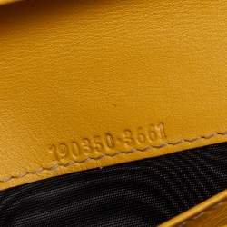 مملوكة مسبقًا محفظة كونتيننتال غوتشي هيستريا جلد غوتشيسيما مستردة