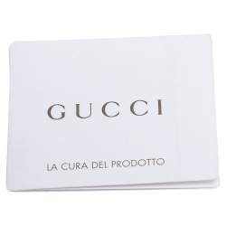 مملوكة مسبقًا محفظة كونتيننتال غوتشي هيستريا جلد غوتشيسيما مستردة