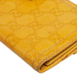 مملوكة مسبقًا محفظة كونتيننتال غوتشي هيستريا جلد غوتشيسيما مستردة