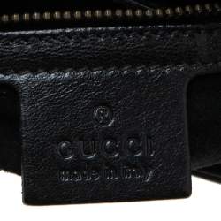 مملوكة مسبقًا Gucci Black Python Studded Babouska Tote
