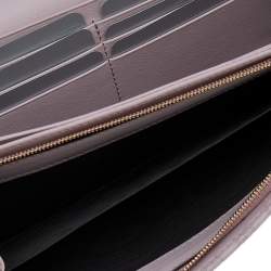 Pre Owned Gucci Lilac Microguccissima Leather Wallet on Chain