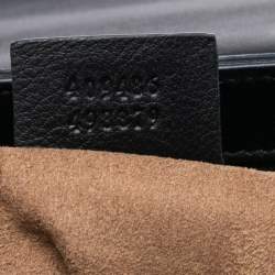 Pre Owned حقيبة كتف غوتشي جلد وكانفاس GG سوبريم ثلاثي اللون متوسطة بقفل