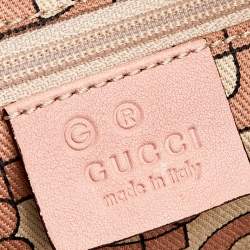 Pre Owned حقيبة يد توتس غوتشي جلد غوتشيسيما وردية