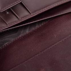 Gucci Brown Guccissima Leather Flap Continental Wallet