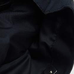 مملوكة مسبقًا Gucci Black GG Canvas and Leather Double Pocket Tote 