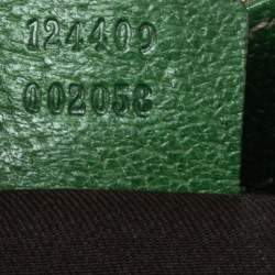 Pre Owned Gucci Brown/Beige GG Canvas and Leather Small Bardot Hobo