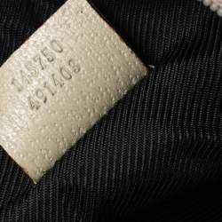 مملوكة مسبقًا Gucci Beige GG Canvas and Leather Abbey D-Ring Pochette Bag 
