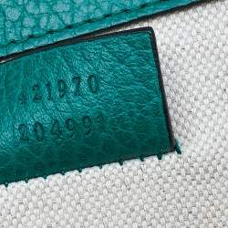 مملوكة مسبقًا حقيبة كتف غوتشي سلسلة دينسيوس ميني جلد أخضر