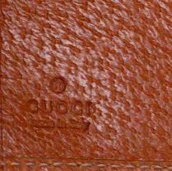 Gucci Beige GG Canvas Zip Around French Compact Wallet