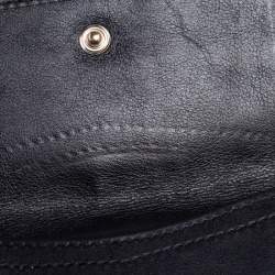 مملوكة مسبقًا Gucci Black Leather Hysteria Compact Wallet