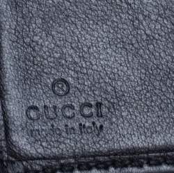 مملوكة مسبقًا Gucci Black Leather Hysteria Compact Wallet
