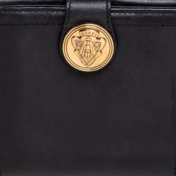 مملوكة مسبقًا Gucci Black Leather Hysteria Compact Wallet