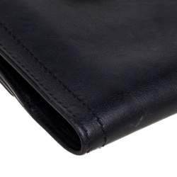 مملوكة مسبقًا Gucci Black Leather Hysteria Compact Wallet