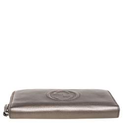 مملوكة مسبقًا محفظة غوتشي سوهو جلد أخضر زيتوني