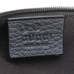 Pre Owned Gucci Beige/Brown GG Crystal Canvas And Leather Flap Messenger Bag