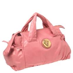 Gucci Pink Leather Hysteria Satchel 