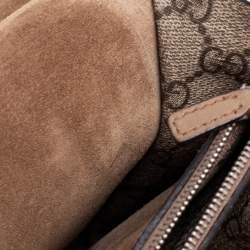 مملوكة مسبقًا Gucci Beige GG Coated Canvas and Suede Medium Dionysus Shoulder Bag
