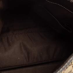 Pre Owned Gucci Beige GG Canvas New Ladies Web Hobo