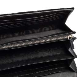 Pre Owned Gucci Black GG Velvet Mini Dionysus Wallet On Chain 