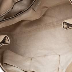 Pre Owned Gucci Beige GG Canvas and Leather Miss GG Tote