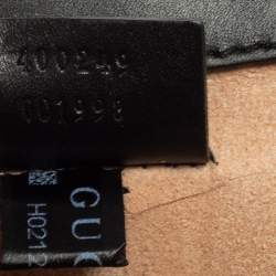 Pre Owned Gucci Black Leather Dionysus Studded Shoulder Bag