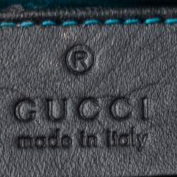 Pre Owned Gucci Black Suede and Leather Ophidia Dragon Shoulder Bag