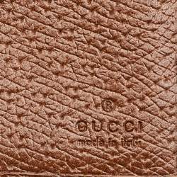 Gucci Beige/Brown GG Canvas And Leather Wallet