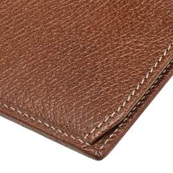 Gucci Beige/Brown GG Canvas And Leather Wallet