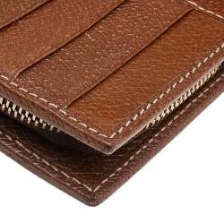 Gucci Beige/Brown GG Canvas And Leather Wallet